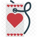 Heart Label Heart Tag Icon