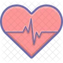 Heart Ecg Cardiology Icon