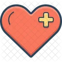 Heart Healthcare Cardiology Icon