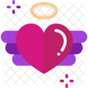 Heart Flying Love Icon