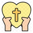 Heart Cultures Christianity Icon