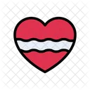Heart Decoration Party Icon