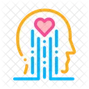 Heart Brain Work Icon