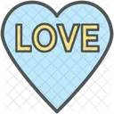 Heart With Love Icon