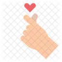 Heart Mini Hand Icon