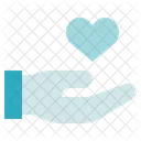 Charity Donation Heart Icon