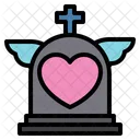 Heart Love Tombstone Icon
