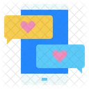 Heart Love Chat Icon