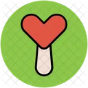 Heart Ice Cream Icon
