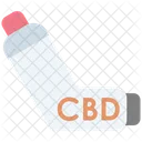 Inhaler Cannabis Cannabidiol Icon