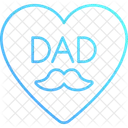 Heart Love Fathers Day Icon
