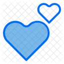 Heart Double Romance Icon