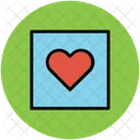 Heart Greeting Card Icon