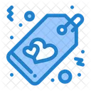 Heart Love Tag Sale Icon