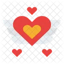 Heart Wing Love Icon