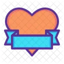 Heart Gift Wrap Icon