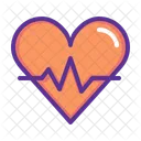 Heart Beat Love Icon