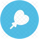 Heart Balloon Party Icon