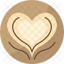 Heart Shape Latte Icon