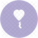Heart Balloon Valentine Icon