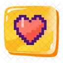Button Heart Like Icon