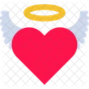 Heart Angel Love Icon