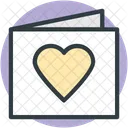 Heart Valentine Card Icon