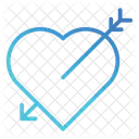Heart Love Arrow Icon