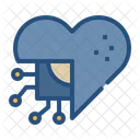 Heart Aiicon Chip Icône