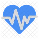 Heart Cradio Organ Flat Icon