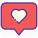 Outline Color Heart Icon