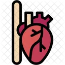 Heart Healthcare And Medical Biology Icon