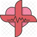 Heart Cardiology Pressure Icon