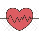 Heart Rate Cardiology Icon