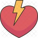 Heart Attack Cardiac Icon