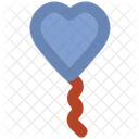 Heart Balloon Valentine Icon