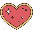 Heart Shape Cookies Icon