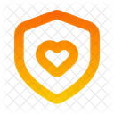 Shield Heart Icon