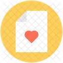 Heart File Extension Icon