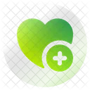Heart add  Icon