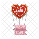 Heart Heart Airdrop Love Icon