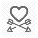 Heart And Arrow  Icon