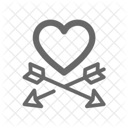 Heart And Arrow  Icon