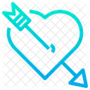 Heart Arrow Love Icon