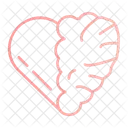 Heart and brain  Icon