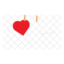 Heart and envelope  Icon