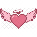 Heart Angle Angel Wedding Icon
