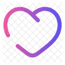 Heart Angle Romance Heart Icon