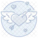 Heart Arrow Icon