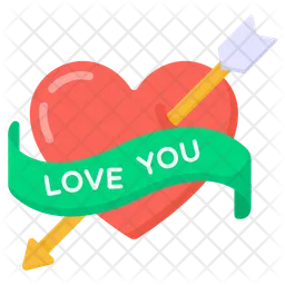 Heart Arrow  Icon